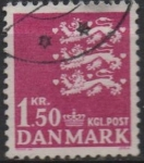 Stamps Denmark -  Escudo d' Armas