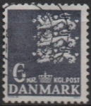 Stamps Denmark -  Escudo d' Armas