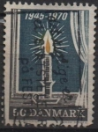 Stamps Denmark -  Candil en l' Ventana