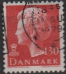 Stamps Denmark -  Reina Margarita