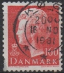 Stamps Denmark -  Reina Margarita