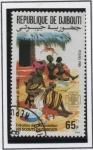 Stamps Djibouti -  Escultismo: Higiene y Cuidado d' l' salud Familiar