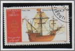 Stamps Djibouti -  Los Barcos d' l' flota d' Colon : Sata maría