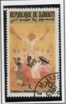 Stamps Djibouti -  Danzas Tradicionales