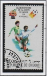 Stamps Djibouti -  Copa Mundial d' Futbol Juegos preliminares