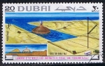 Stamps United Arab Emirates -  Launchingn of oil tanque Estoraje