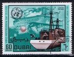 Stamps United Arab Emirates -  Ocean Weather