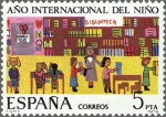 Sellos de Europa - Espa�a -  ESPAÑA 1979 2519 Sello Nuevo Año Internacional del niño Dibujo infantil