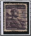 Stamps Egypt -  Agricultor