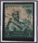 Stamps Egypt -  Agricultor