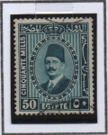 Stamps Egypt -  Rey Fuad