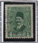 Stamps Egypt -  Rey Fuad