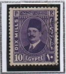 Stamps Egypt -  Rey Fuad