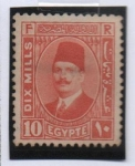 Stamps Egypt -  Rey Fuad