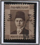 Stamps Egypt -  Rey Farouk