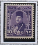 Stamps Egypt -  Rey Farouk