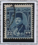 Stamps Egypt -  Rey Farouk