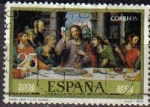 Stamps Spain -  ESPAÑA 1979 2541 Sello Día del Sello. Juan de Juanes IV Cent. de su Muerte Santa Cena Usado