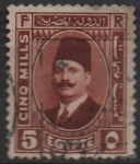 Stamps Egypt -  Rey Fuad