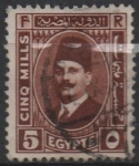 Stamps Egypt -  Rey Fuad