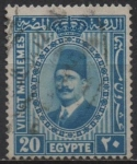 Stamps Egypt -  Rey Fuad