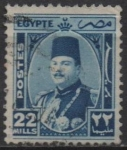 Stamps Egypt -  Rey Farouk