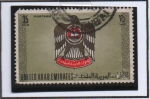 Stamps United Arab Emirates -  Escudo d' Armas