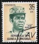 Sellos de Africa - Guinea -  Heroes nacionales - Obiang Nguema Mbasogo