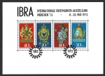 Stamps Germany -  500-501-502ab - Exposición Filatélica Internacional (IBRA)