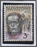 Stamps Slovakia -  Stefan Moyses