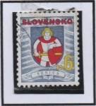 Stamps Slovakia -  Armas d' Coat