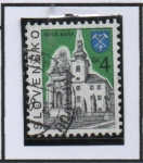 Stamps Slovakia -  Catillos e Iglesias: Nova Bana