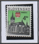 Stamps Slovakia -  Catillos e Iglesias: Presov