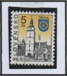 Stamps Slovakia -  Catillos e Iglesias: Trnava