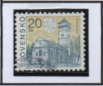 Stamps Slovakia -  Catillos e Iglesias: Roznava