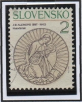 Sellos de Europa - Eslovaquia -  Madona y Niño