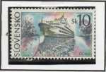 Stamps Slovakia -  Barcos: Crucero OL 400