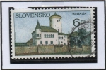 Sellos de Europa - Eslovaquia -  Castillos: Budatin