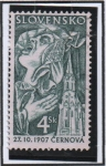 Stamps Slovakia -  Cernova 1907