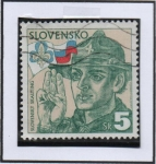 Stamps Slovakia -  Escout Eslovacos