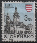 Sellos de Europa - Eslovaquia -  Castillos e Iglesias: Banska Bystrica