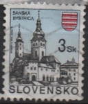 Stamps Slovakia -  Castillos e Iglesias: Banska Bystrica