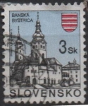 Sellos de Europa - Eslovaquia -  Castillos e Iglesias: Banska Bystrica