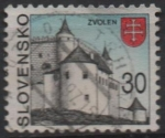 Sellos de Europa - Eslovaquia -  Castillos e Iglesias: Zvolen