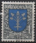 Stamps Slovakia -  Armas d' Dubnica