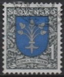 Stamps Slovakia -  Armas d' Dubnica