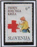 Stamps Slovenia -  Cruz Roja