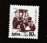 Sellos de Asia - Corea del norte -  Tractor