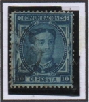 Stamps Spain -  Alfonso XII