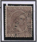 Stamps Spain -  Alfonso XIII